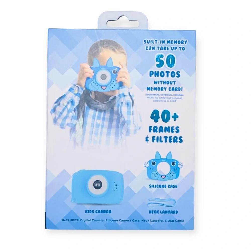 GabbaGoods Kids Camera Picture Perfect Rugged Kids Molded Silicon Digital Camera